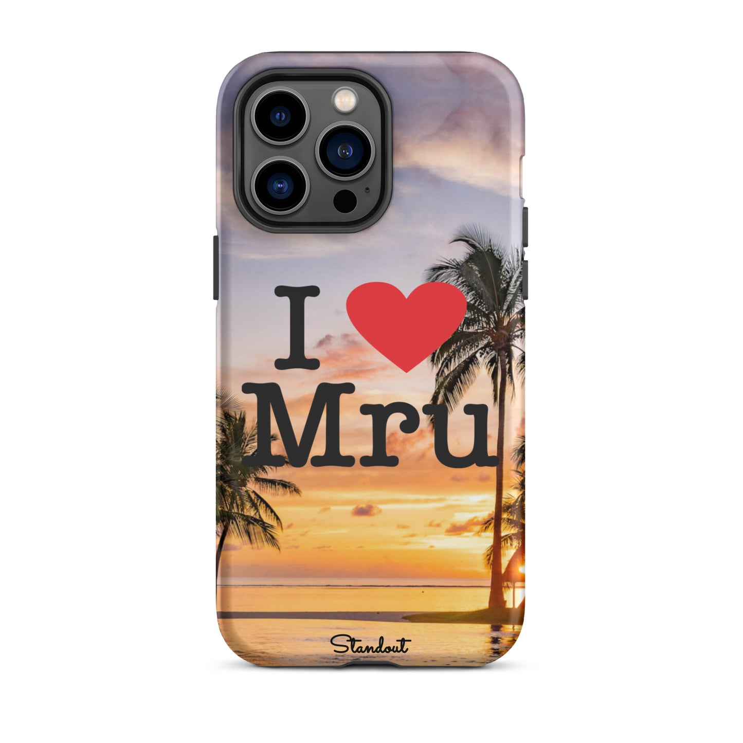 I love Mru Sunset Tough Case for iPhone®