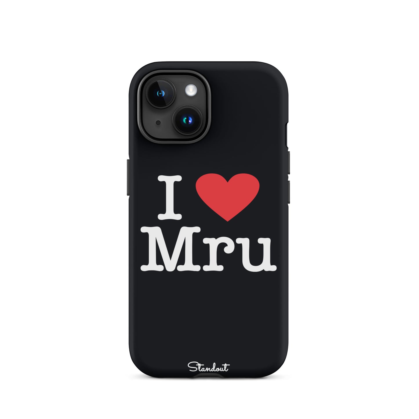 I love Mru original Tough Case for iPhone®