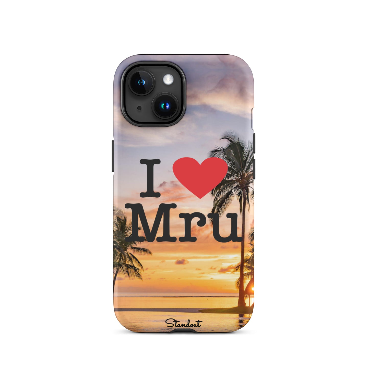 I love Mru Sunset Tough Case for iPhone®