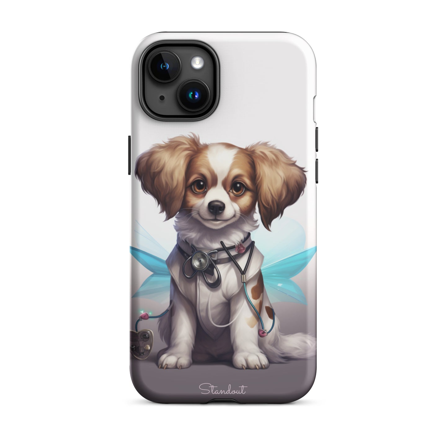 Butterfly dog Tough Case for iPhone®