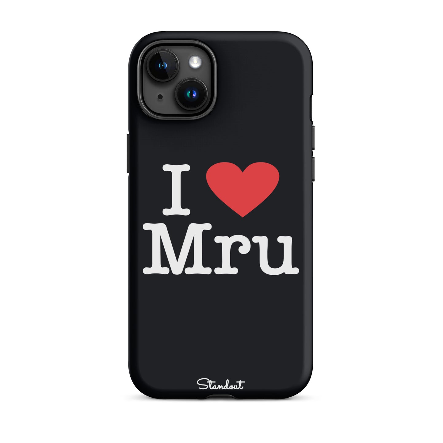 I love Mru original Tough Case for iPhone®