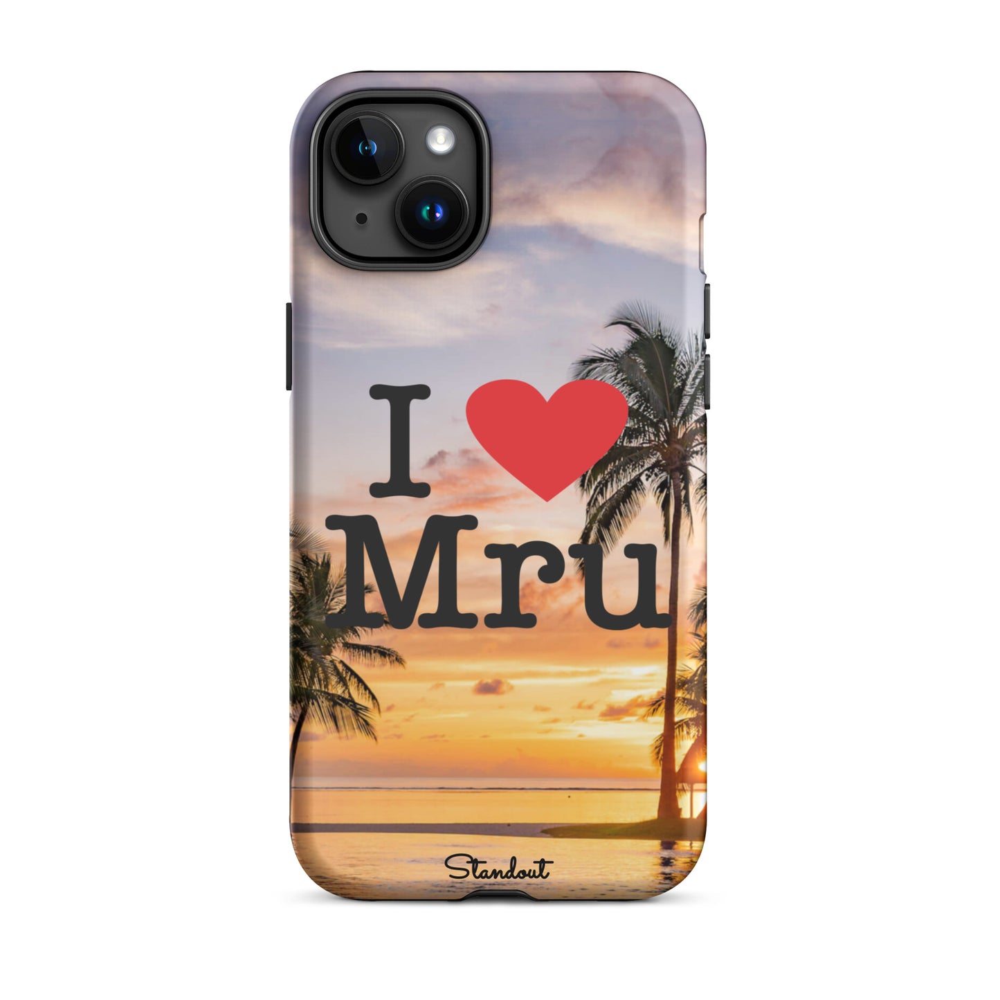 I love Mru Sunset Tough Case for iPhone®