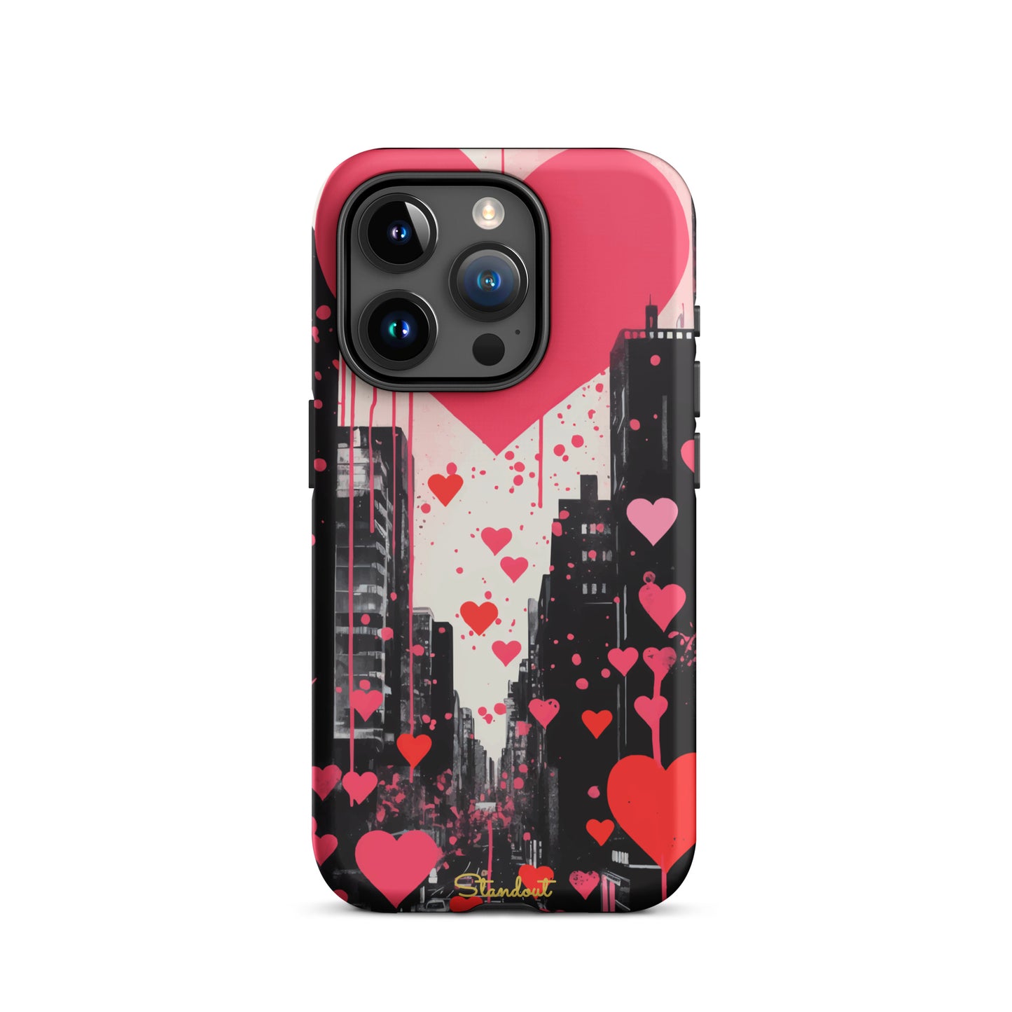 Hearts in the city  Tough Case for iPhone®