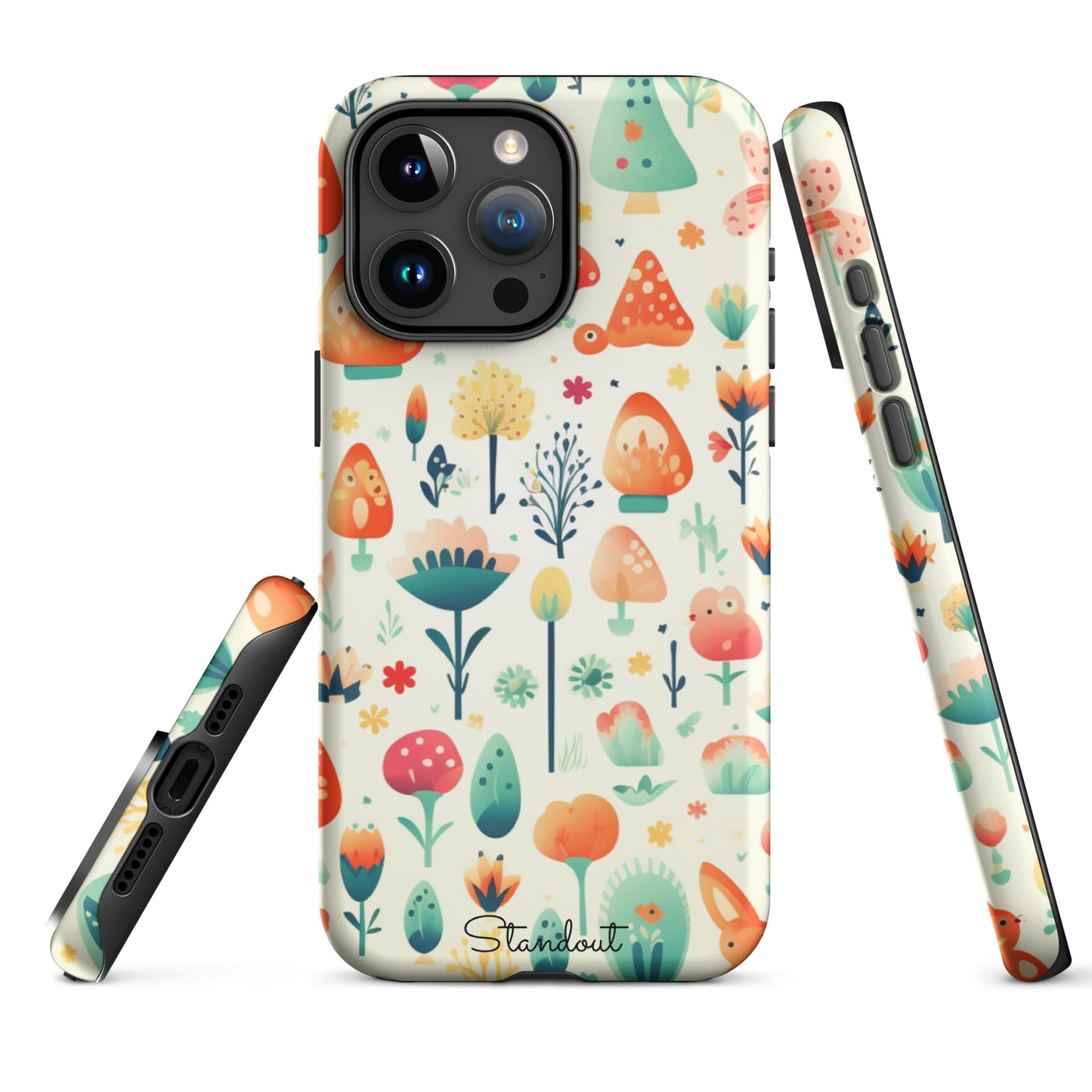 Cute Patterns Tough Case for iPhone® TCI015