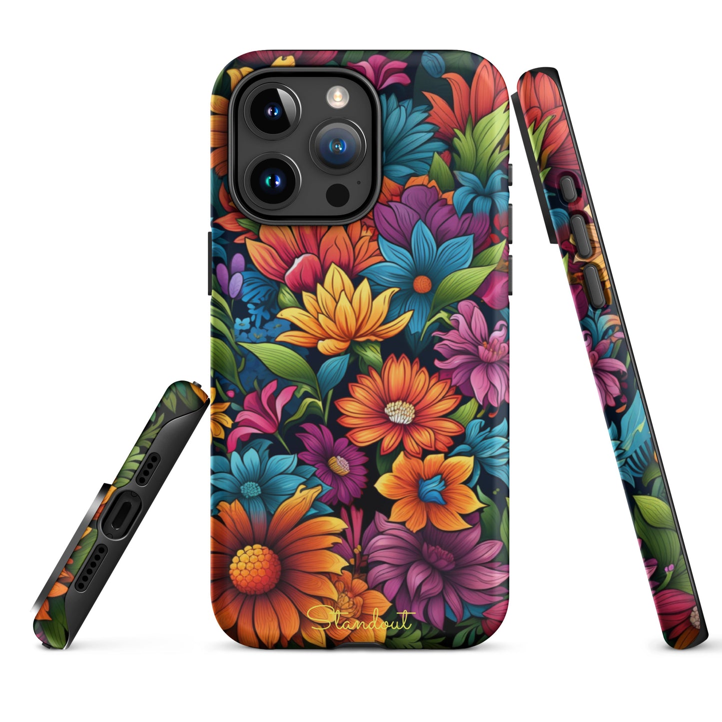 Flowers Multiple Tough Case for iPhone® TCI039