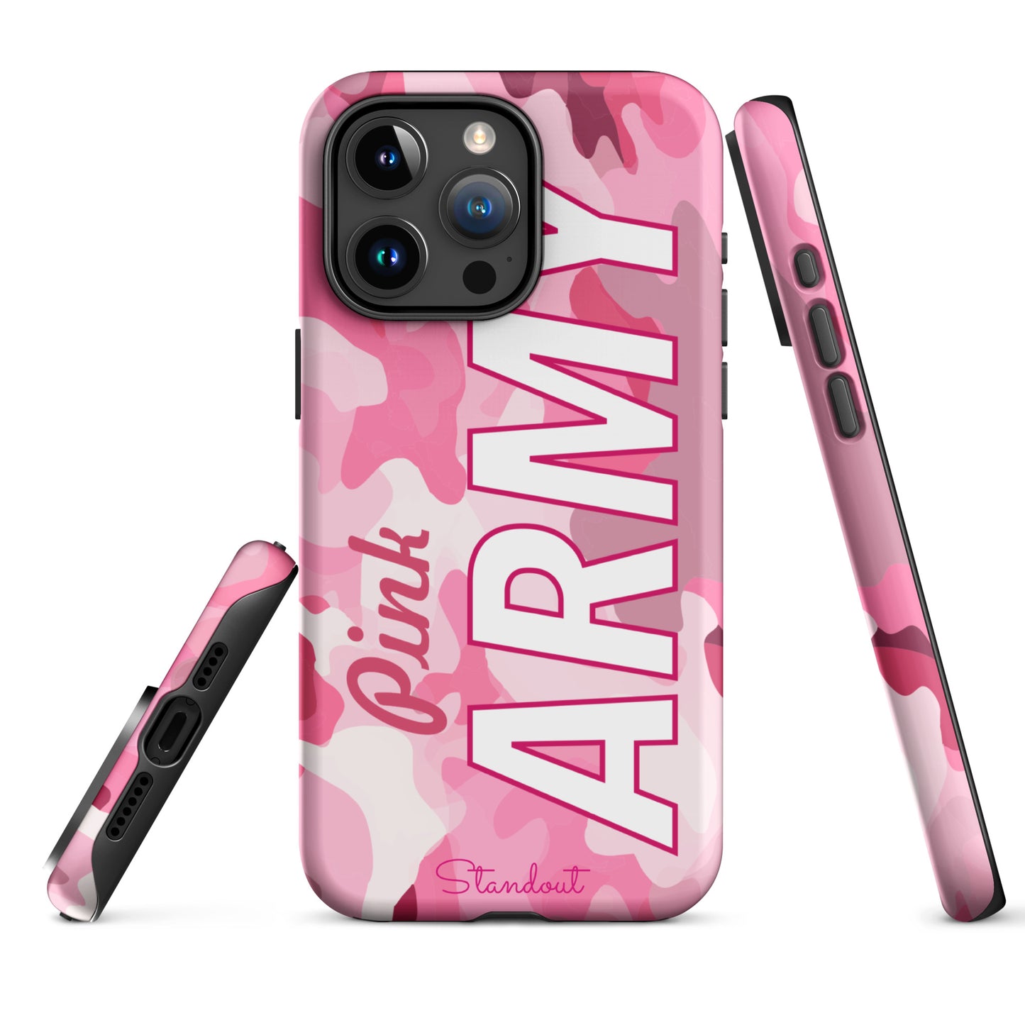 Pink Army Tough Case for iPhone® TCI091