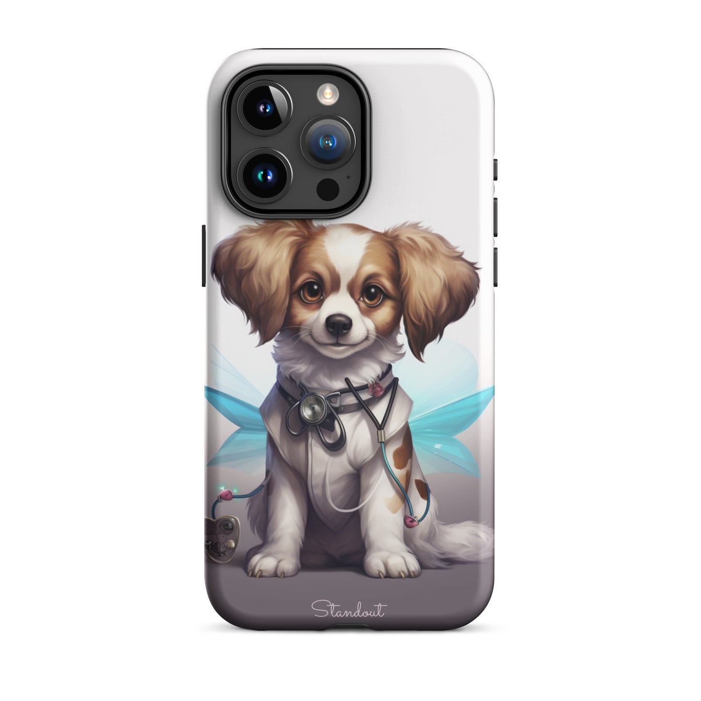 Butterfly dog Tough Case for iPhone®