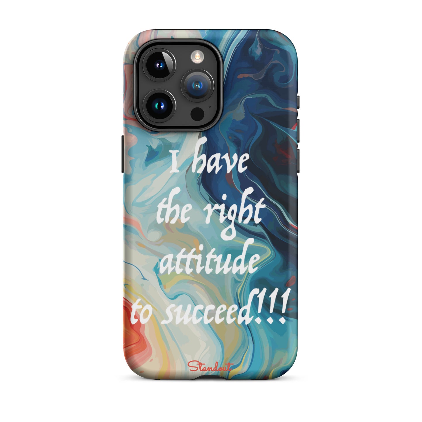 The right attitude Tough Case for iPhone®