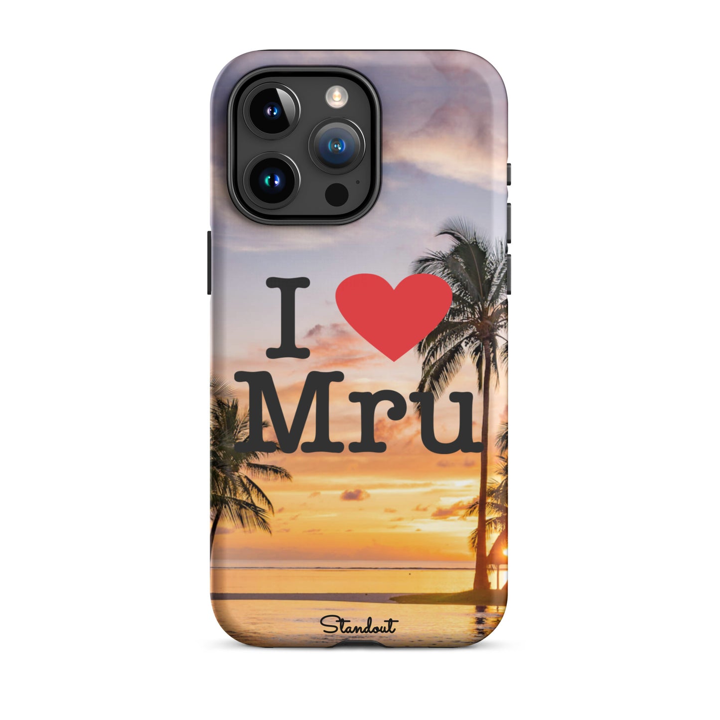 I love Mru Sunset Tough Case for iPhone®