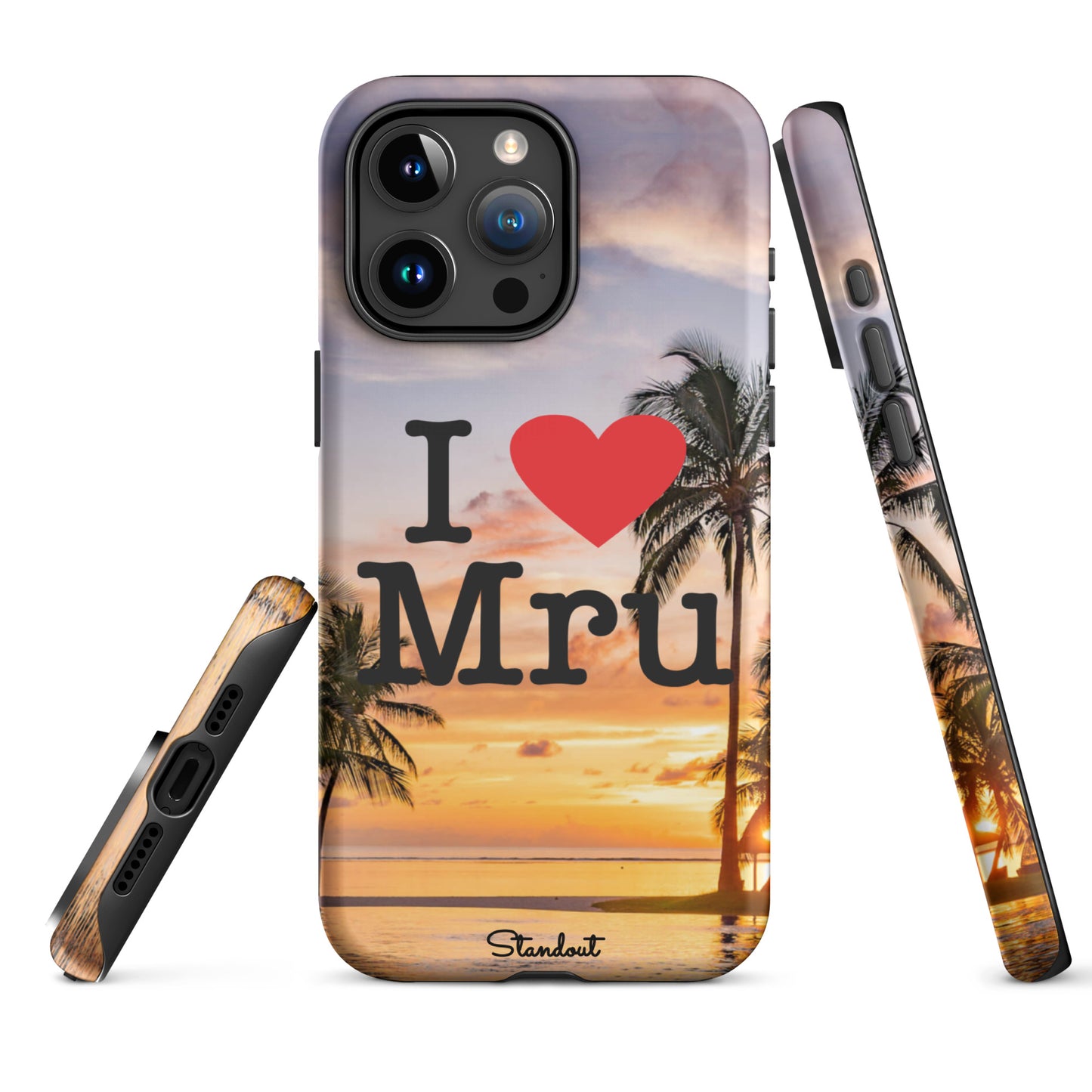 I love Mru Sunset Tough Case for iPhone®