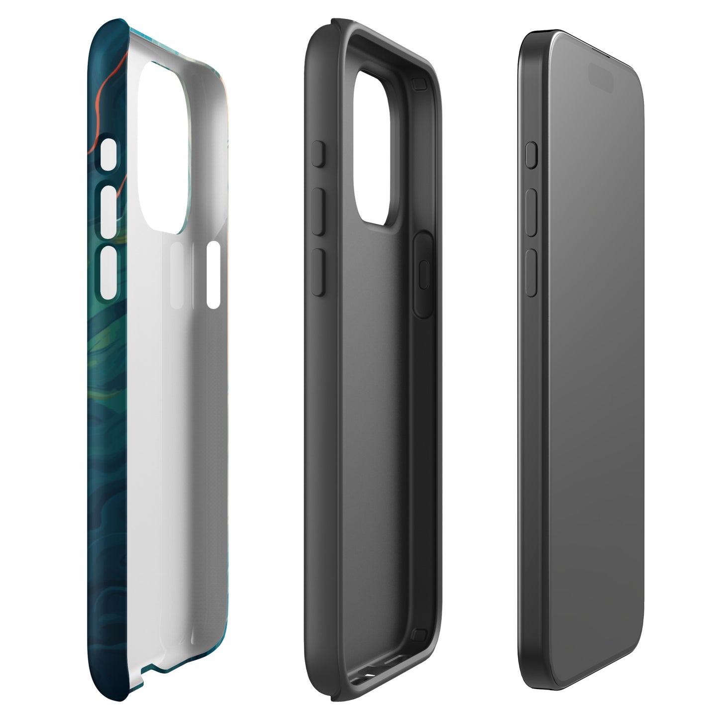 Liquid Blue Tough Case for iPhone®