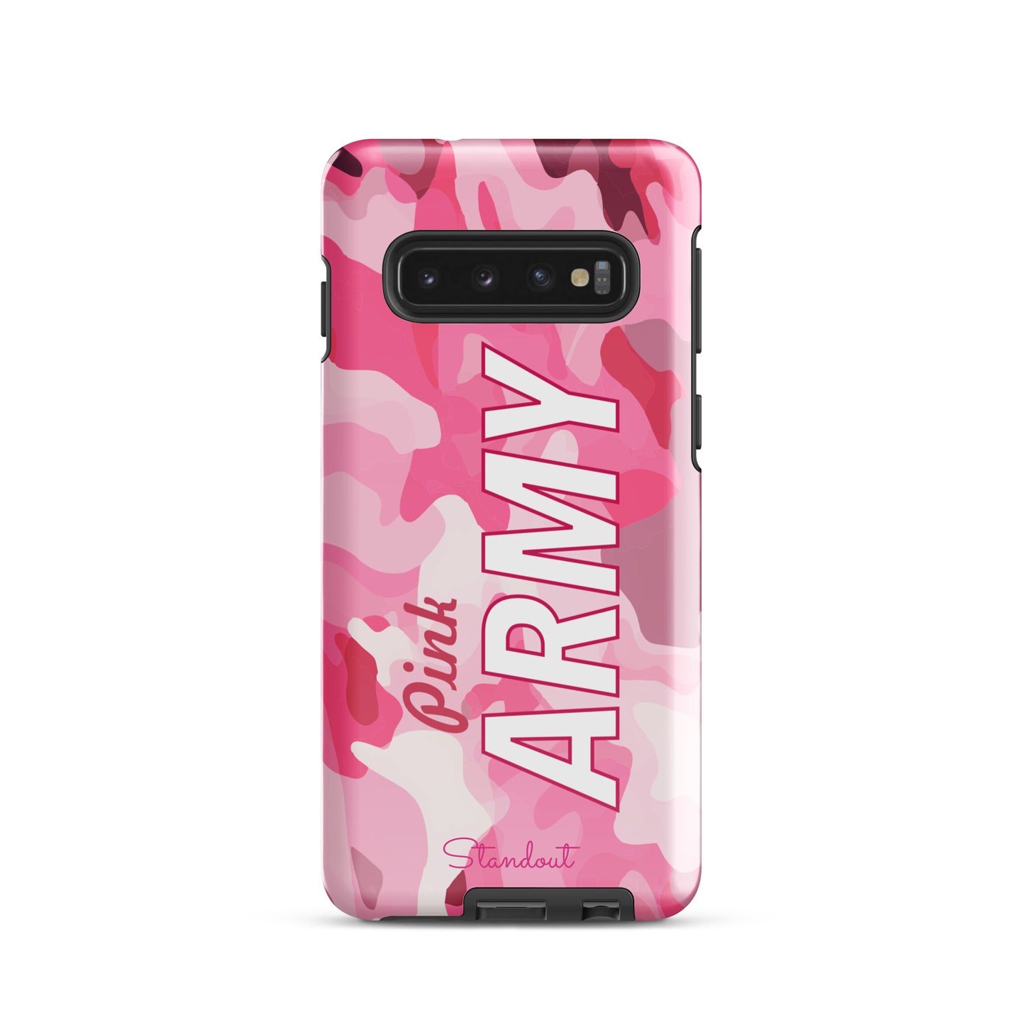 Pink Army Tough case for Samsung® TCS088