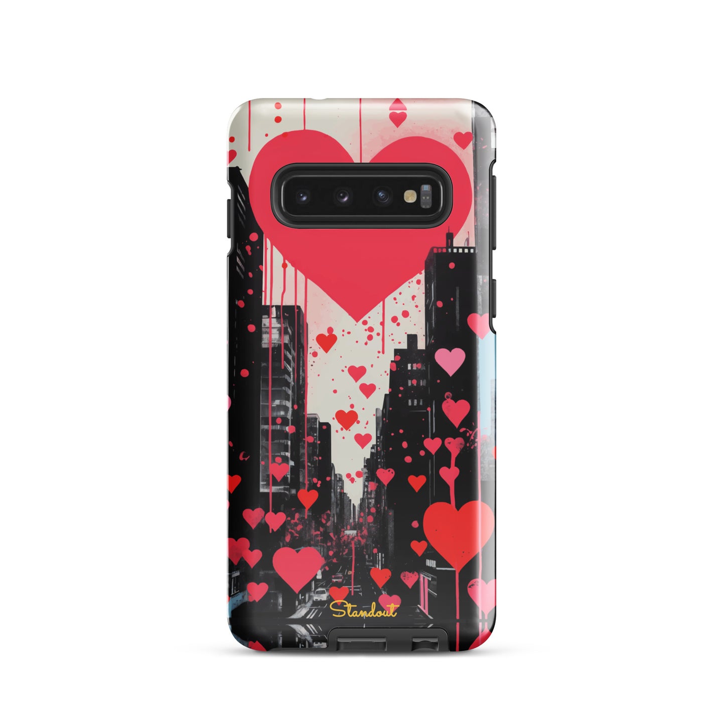 Hearts in the city  Tough case for Samsung®