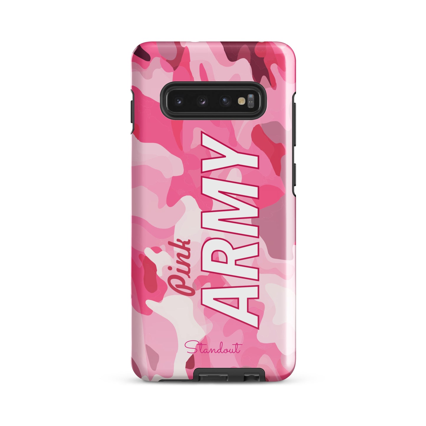 Pink Army Tough case for Samsung® TCS088