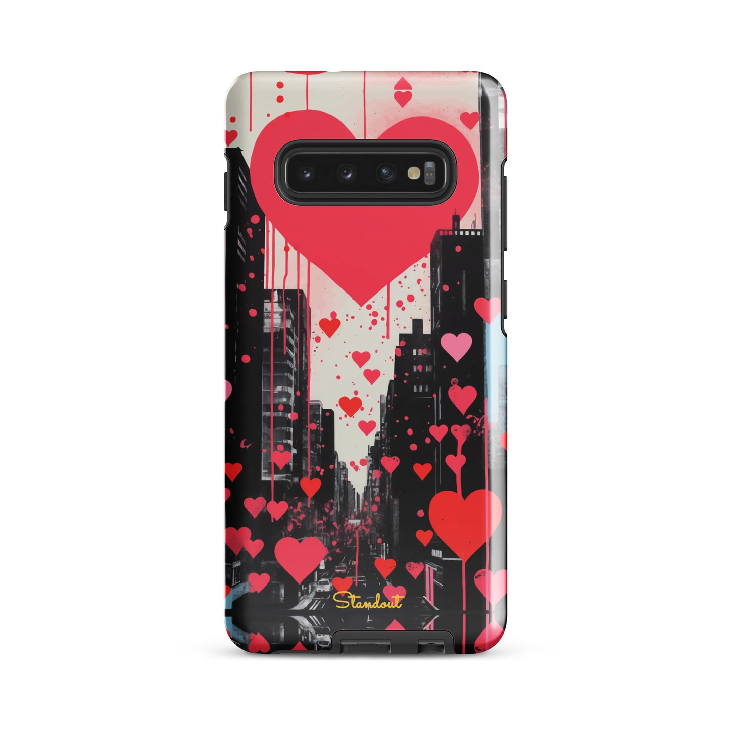 Hearts in the city  Tough case for Samsung®