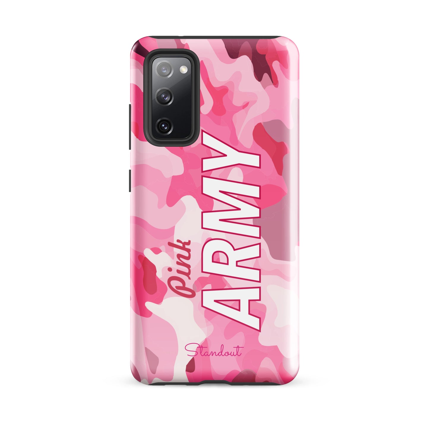 Pink Army Tough case for Samsung® TCS088