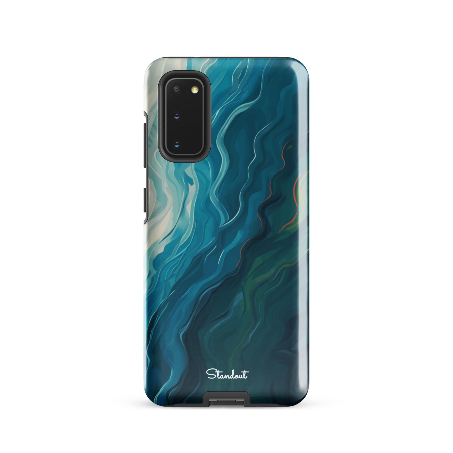 Liquid Blue Tough case for Samsung®