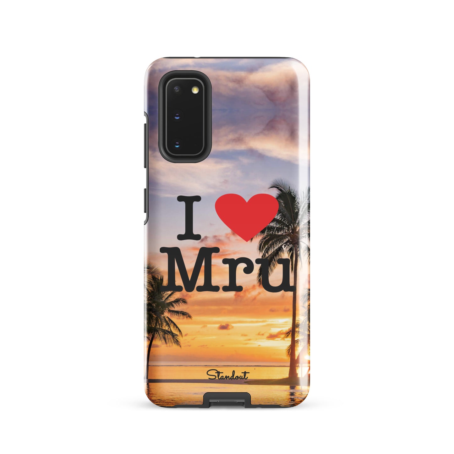 I love Mru SunsetTough case for Samsung®