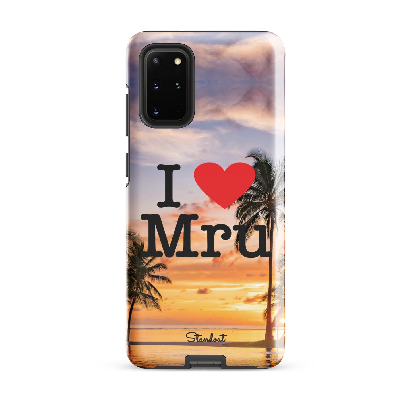 I love Mru SunsetTough case for Samsung®