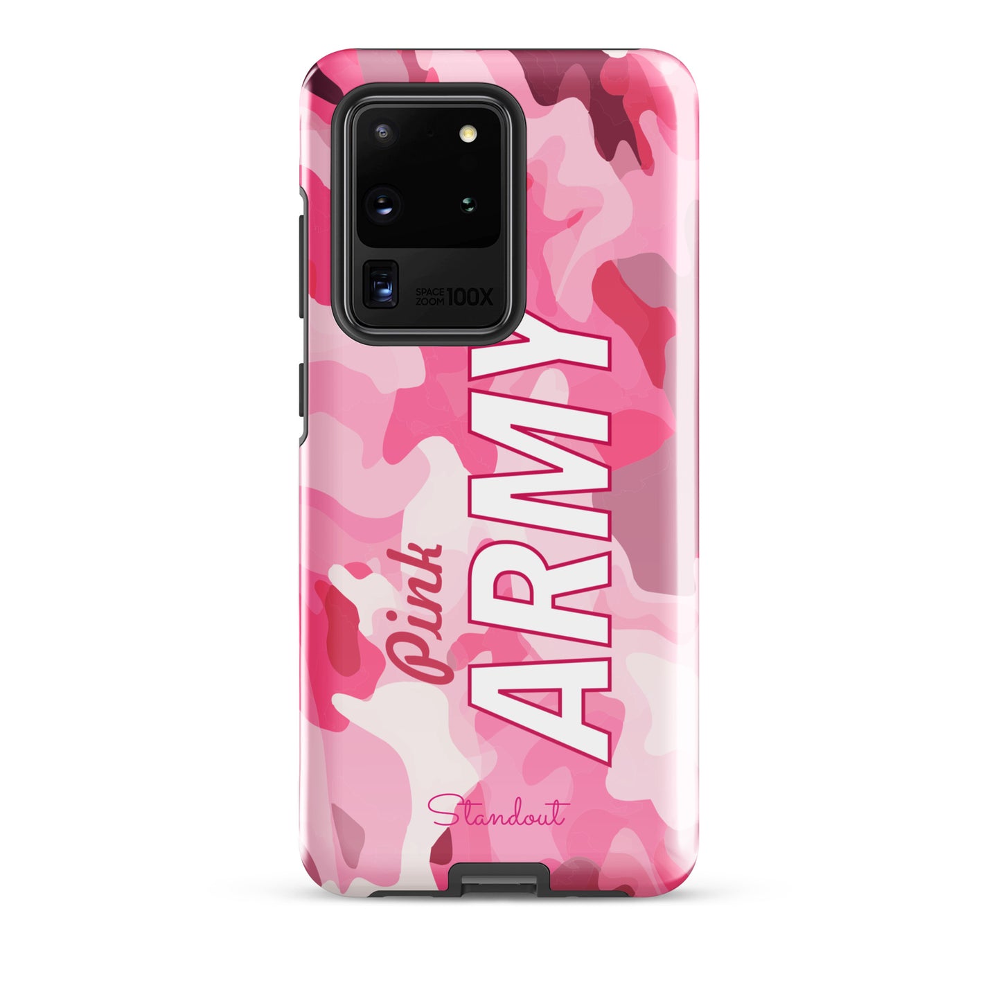 Pink Army Tough case for Samsung® TCS088