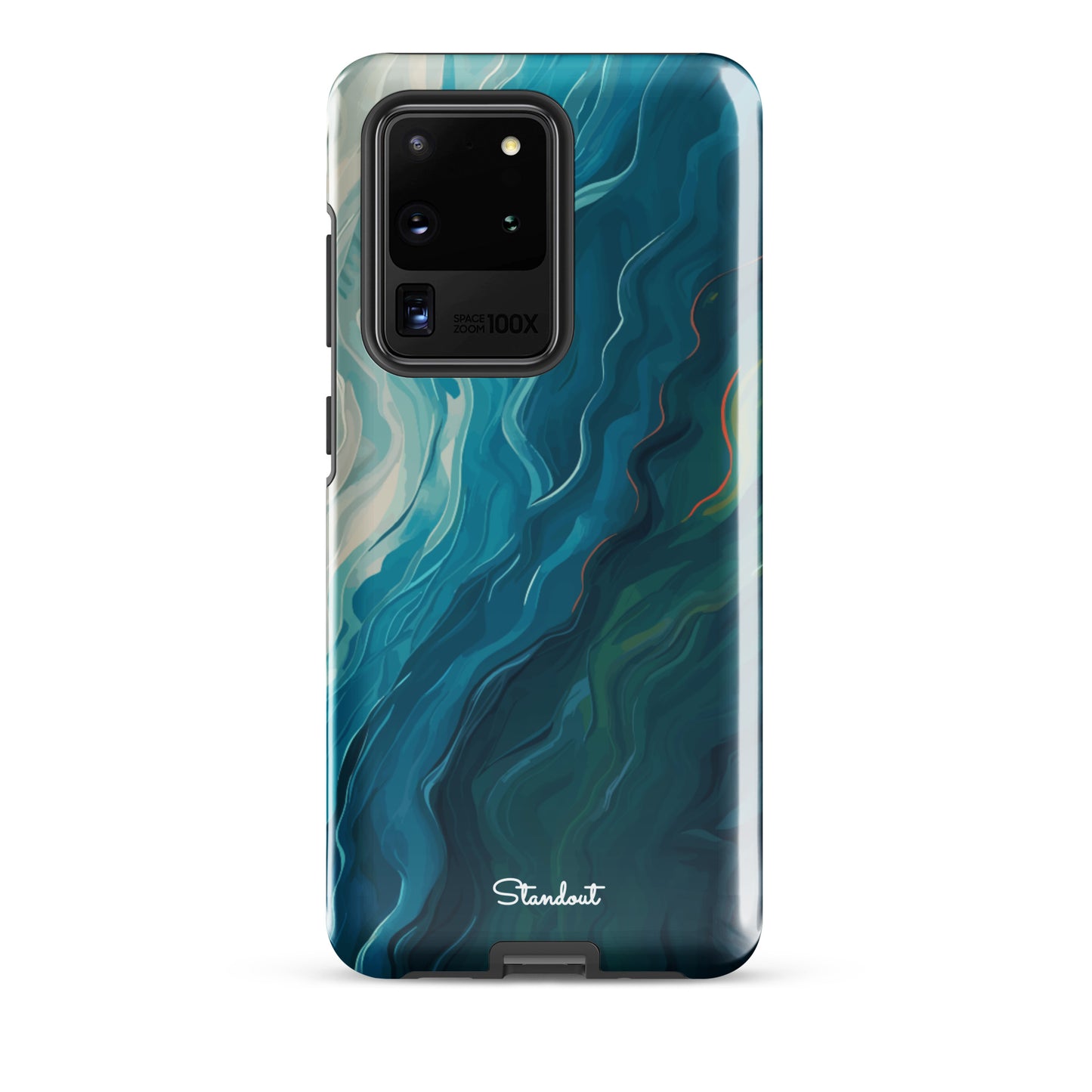 Liquid Blue Tough case for Samsung®