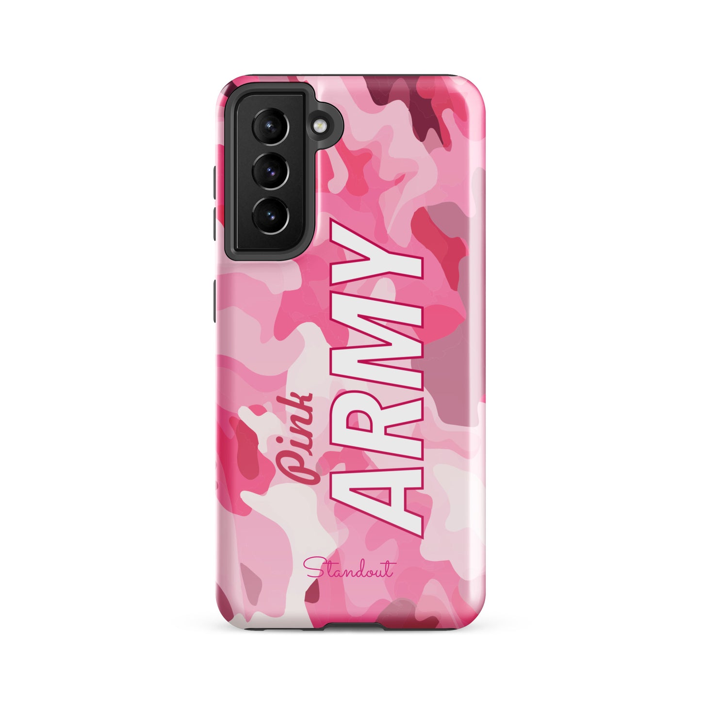 Pink Army Tough case for Samsung® TCS088