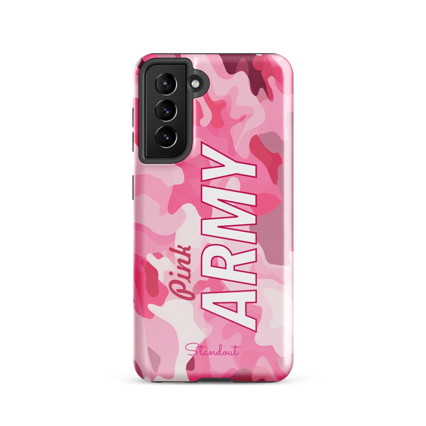 Pink Army Tough case for Samsung® TCS088