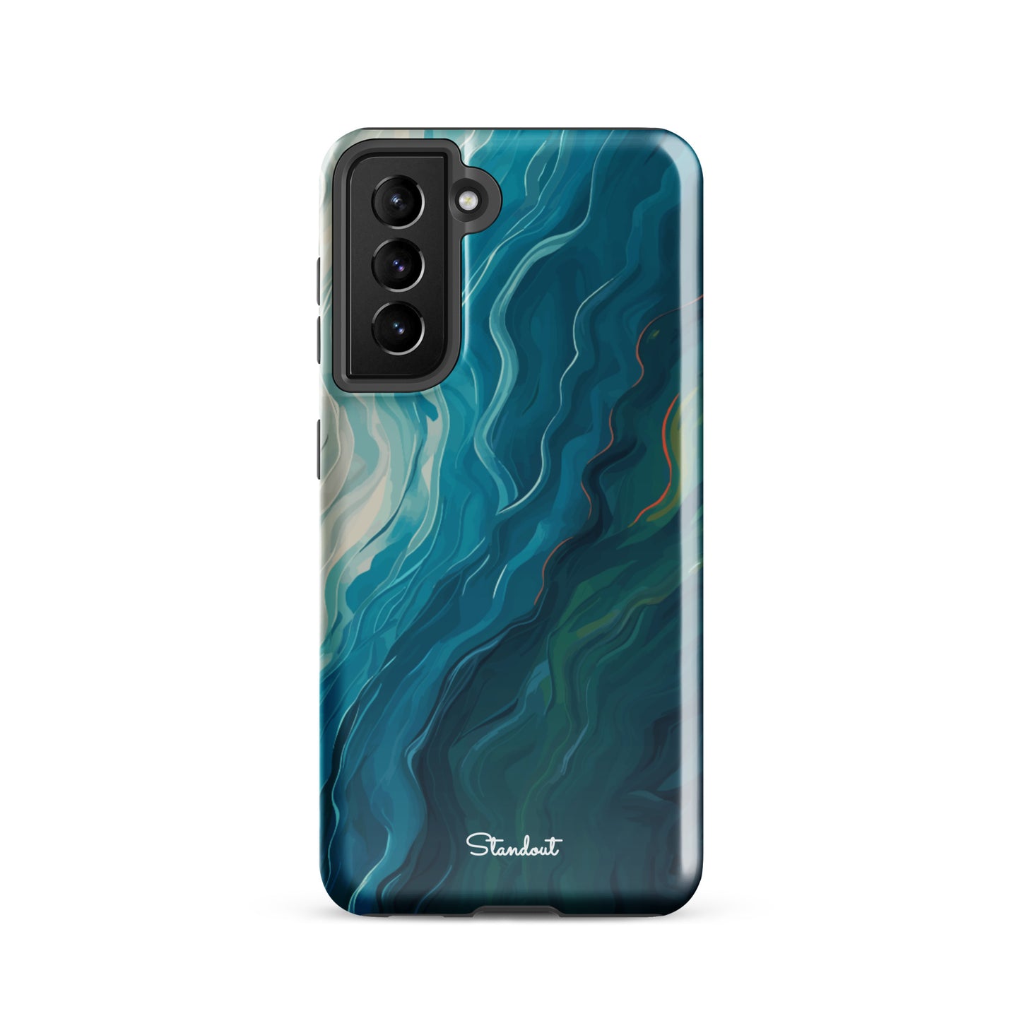 Liquid Blue Tough case for Samsung®