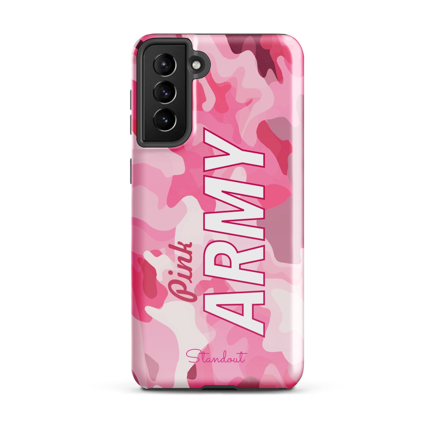 Pink Army Tough case for Samsung® TCS088