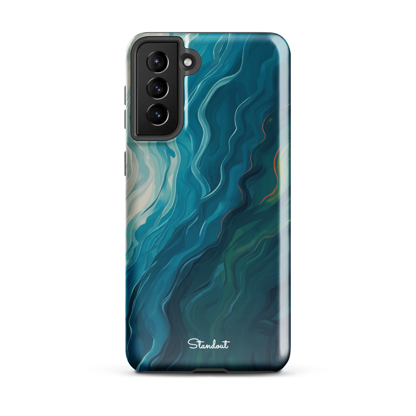 Liquid Blue Tough case for Samsung®