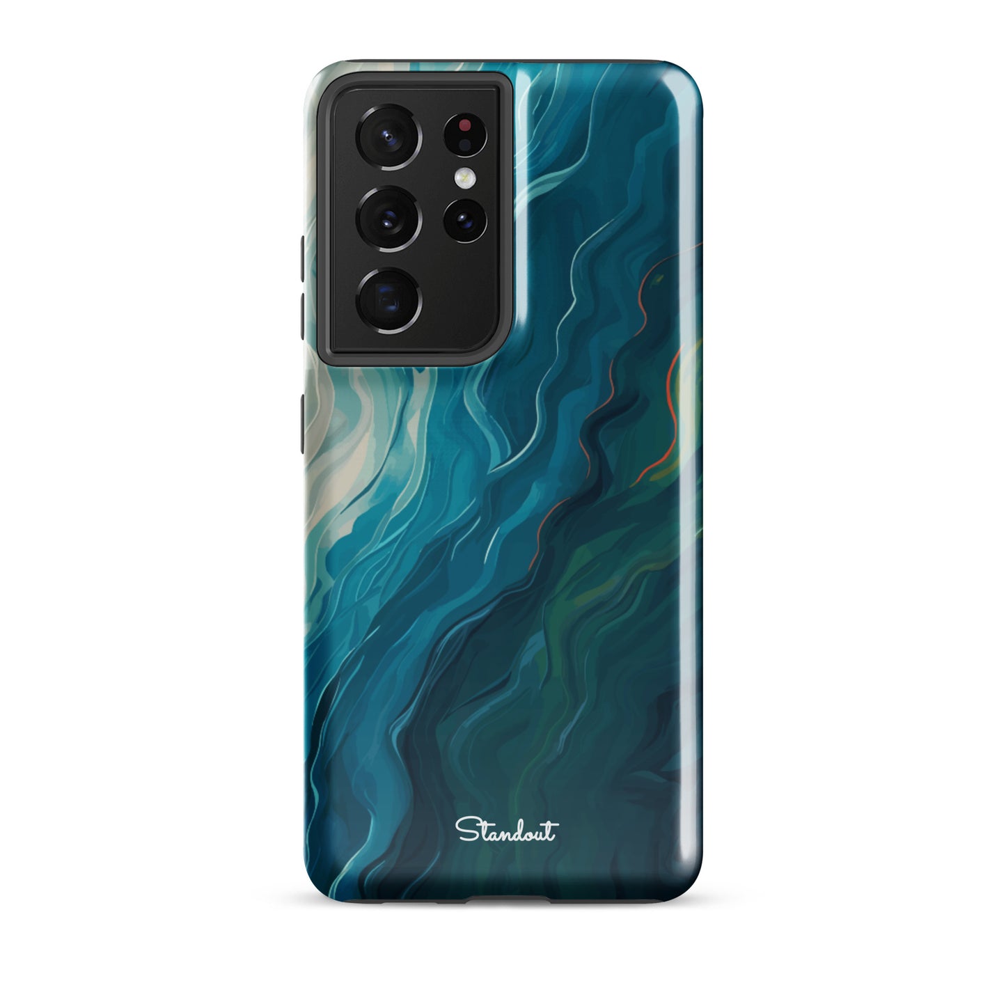 Liquid Blue Tough case for Samsung®