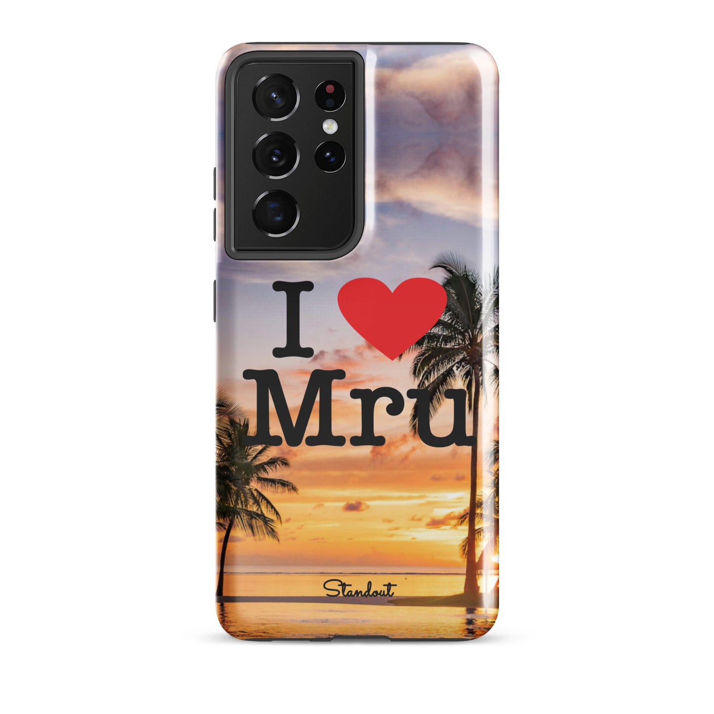 I love Mru SunsetTough case for Samsung®