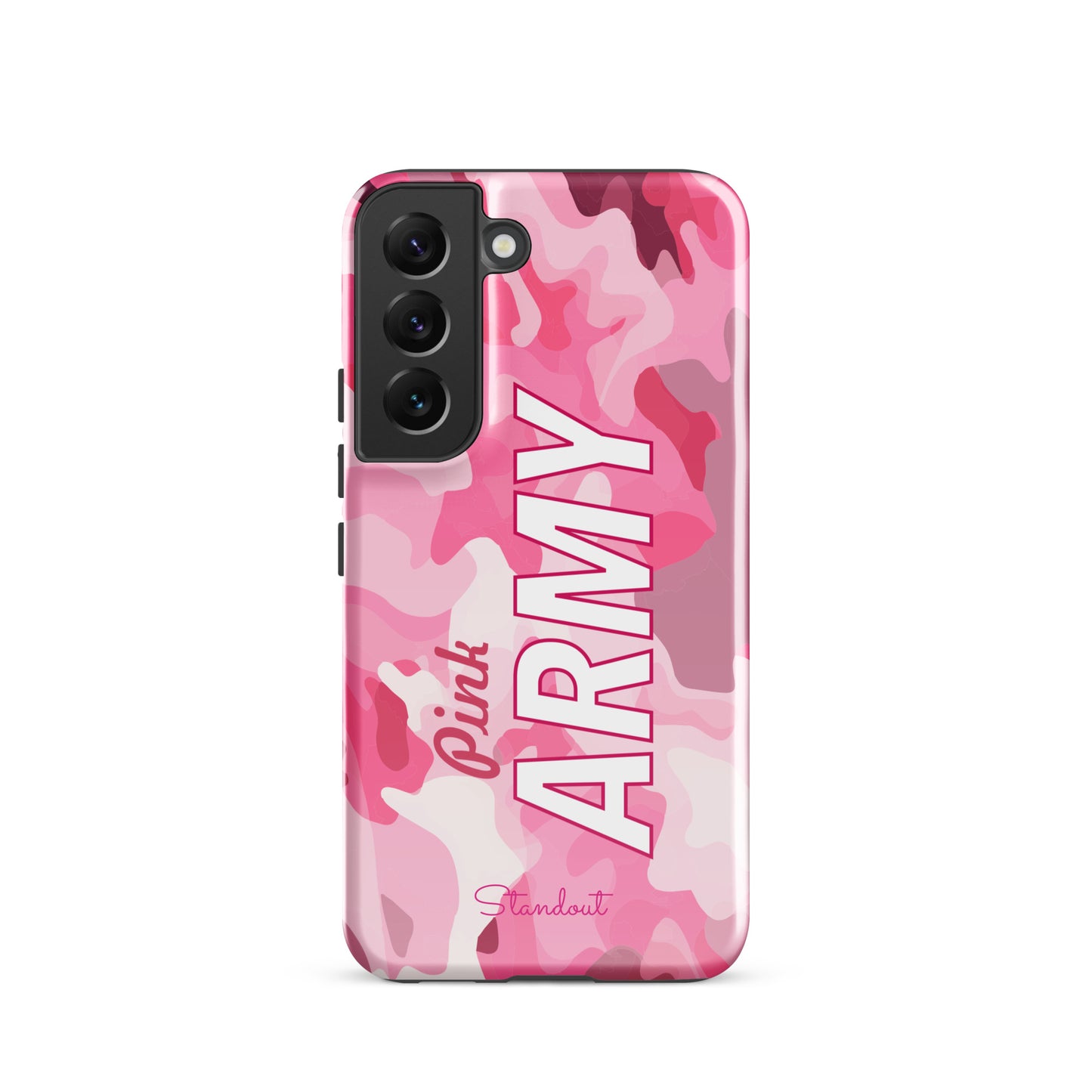 Pink Army Tough case for Samsung® TCS088