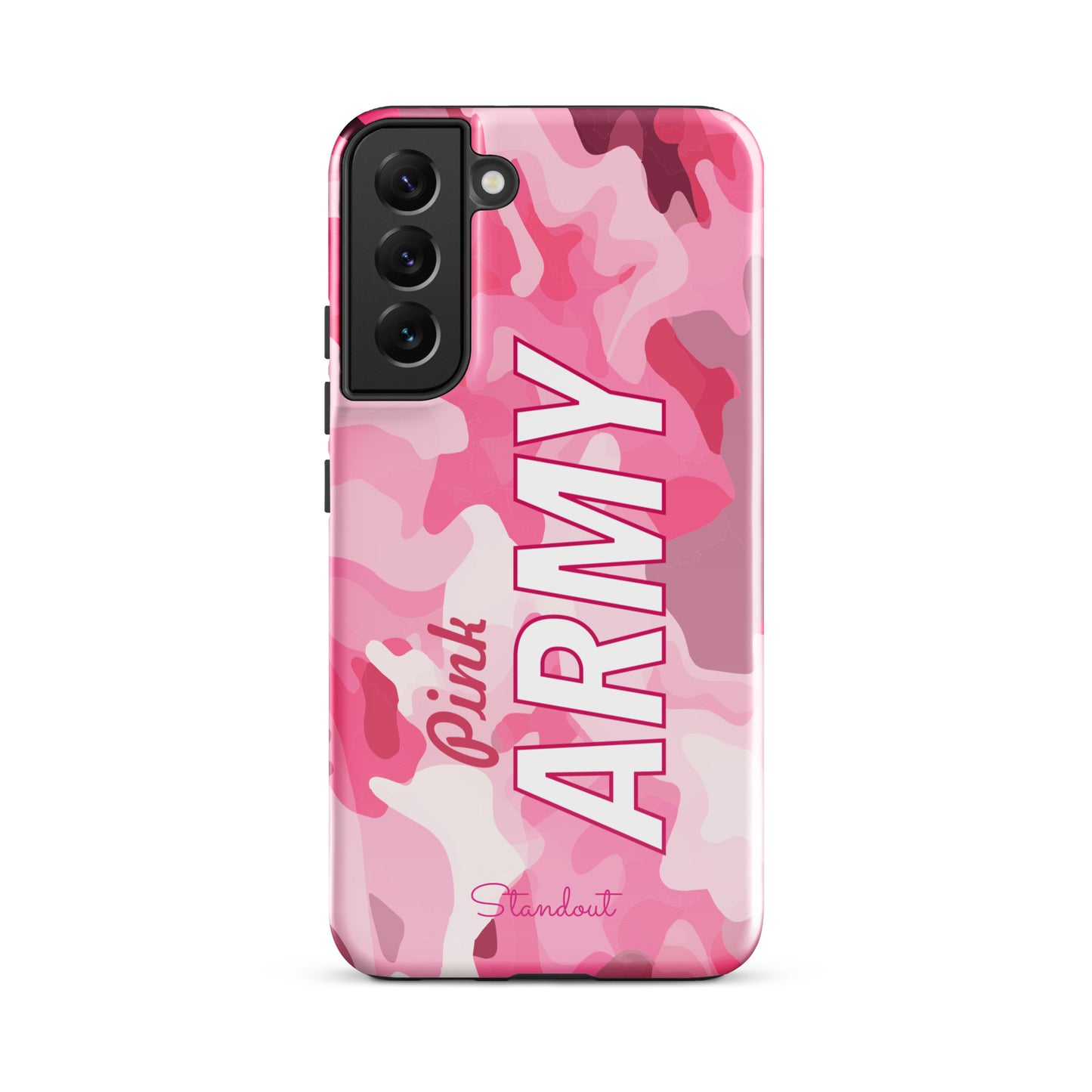 Pink Army Tough case for Samsung® TCS088