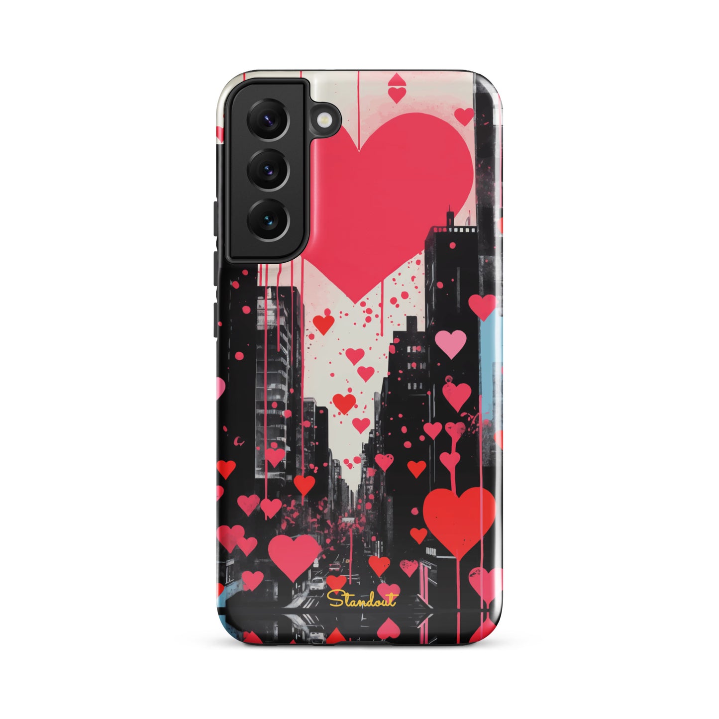 Hearts in the city  Tough case for Samsung®