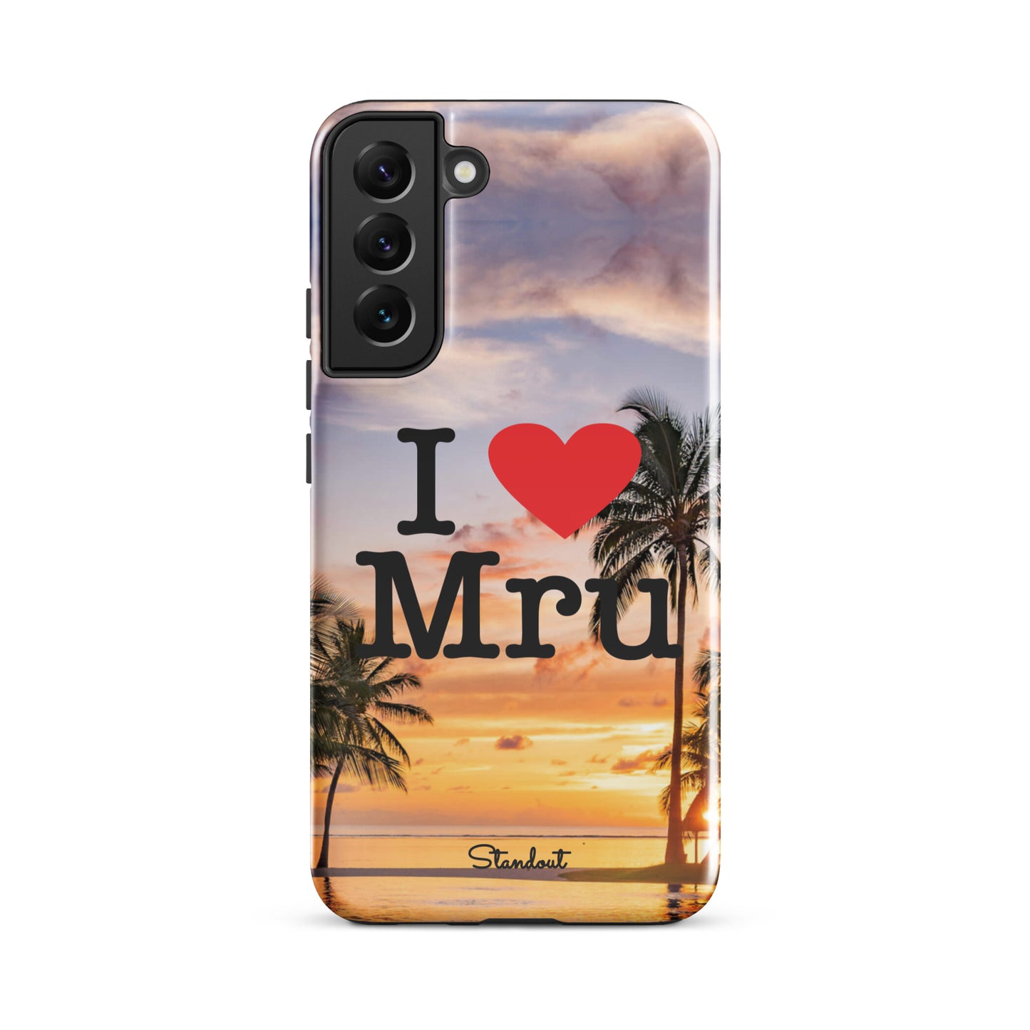 I love Mru SunsetTough case for Samsung®