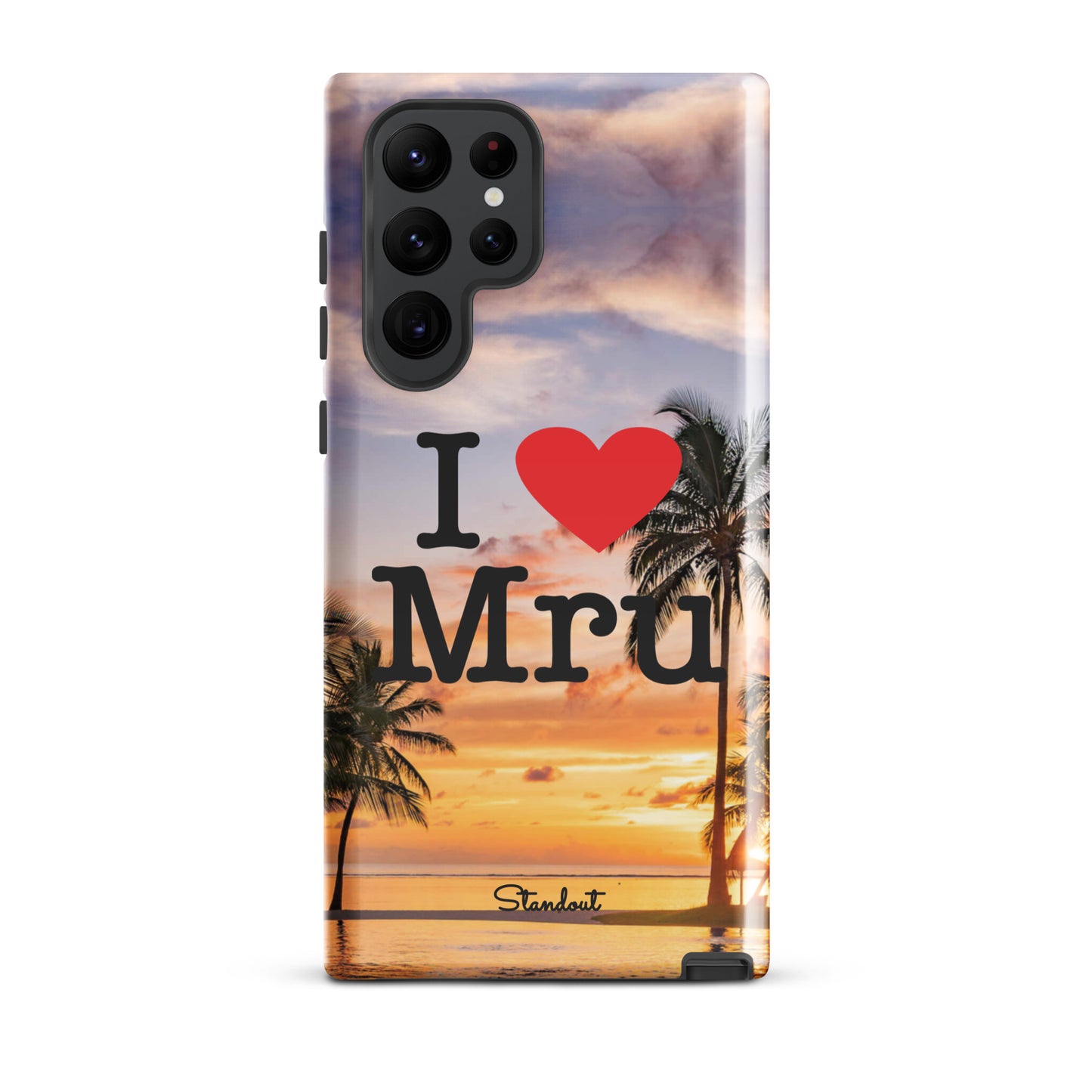 I love Mru SunsetTough case for Samsung®