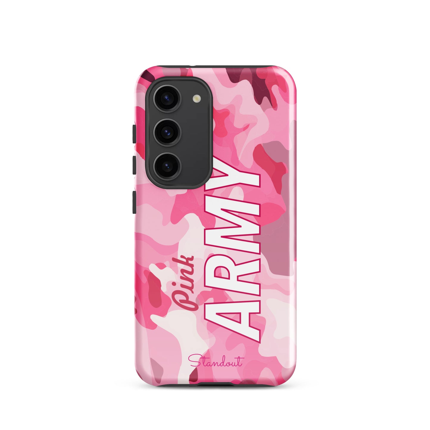 Pink Army Tough case for Samsung® TCS088