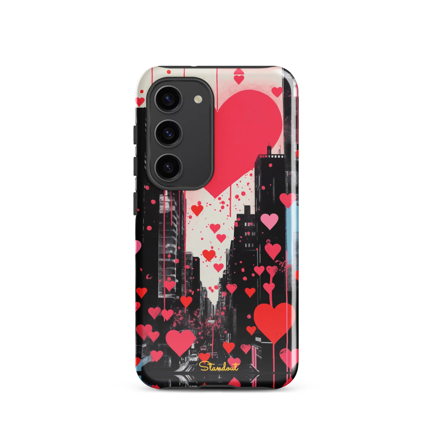 Hearts in the city  Tough case for Samsung®