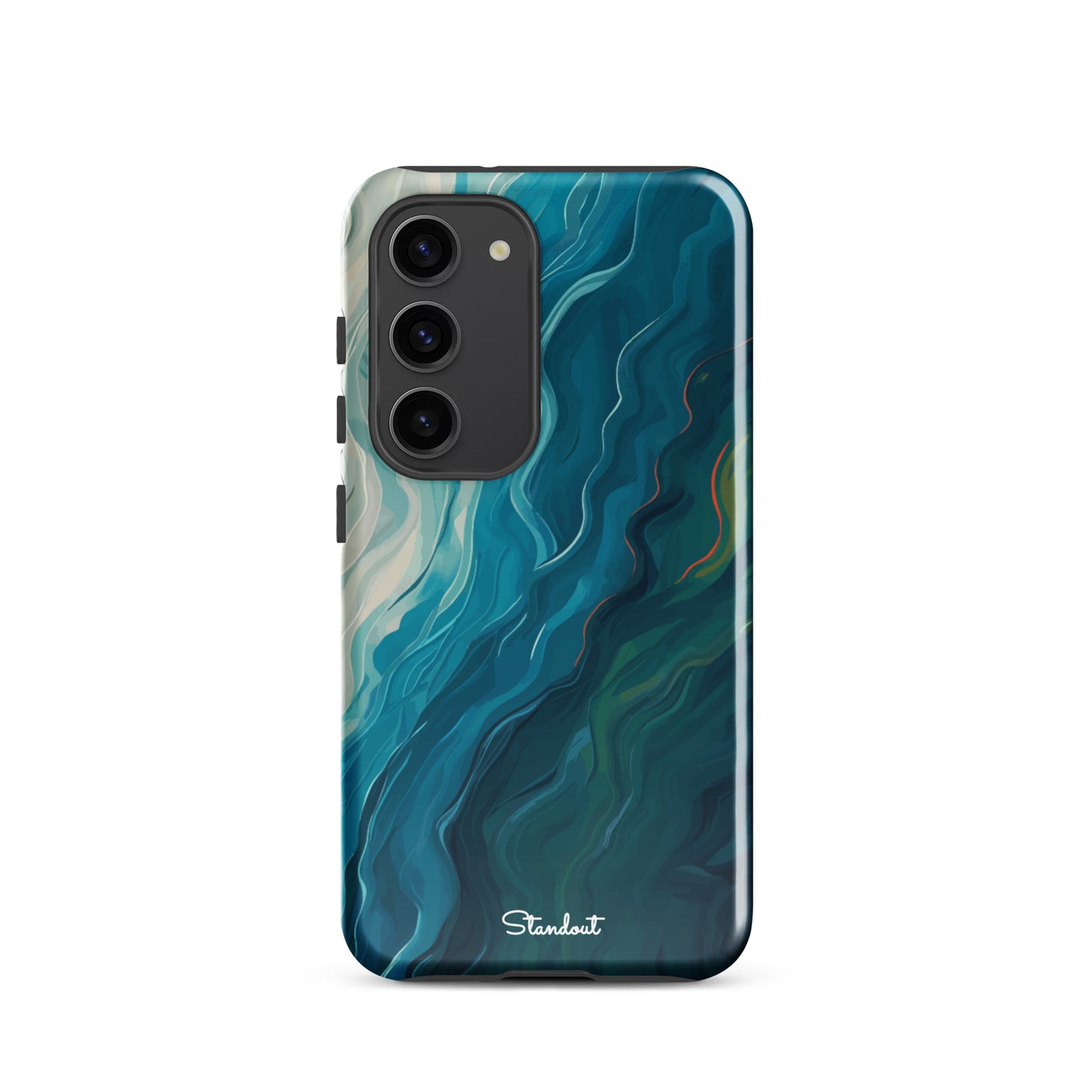 Liquid Blue Tough case for Samsung®