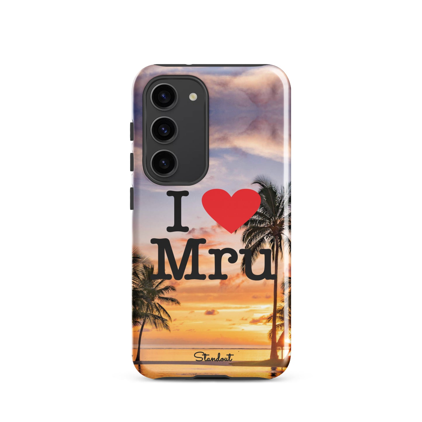 I love Mru SunsetTough case for Samsung®