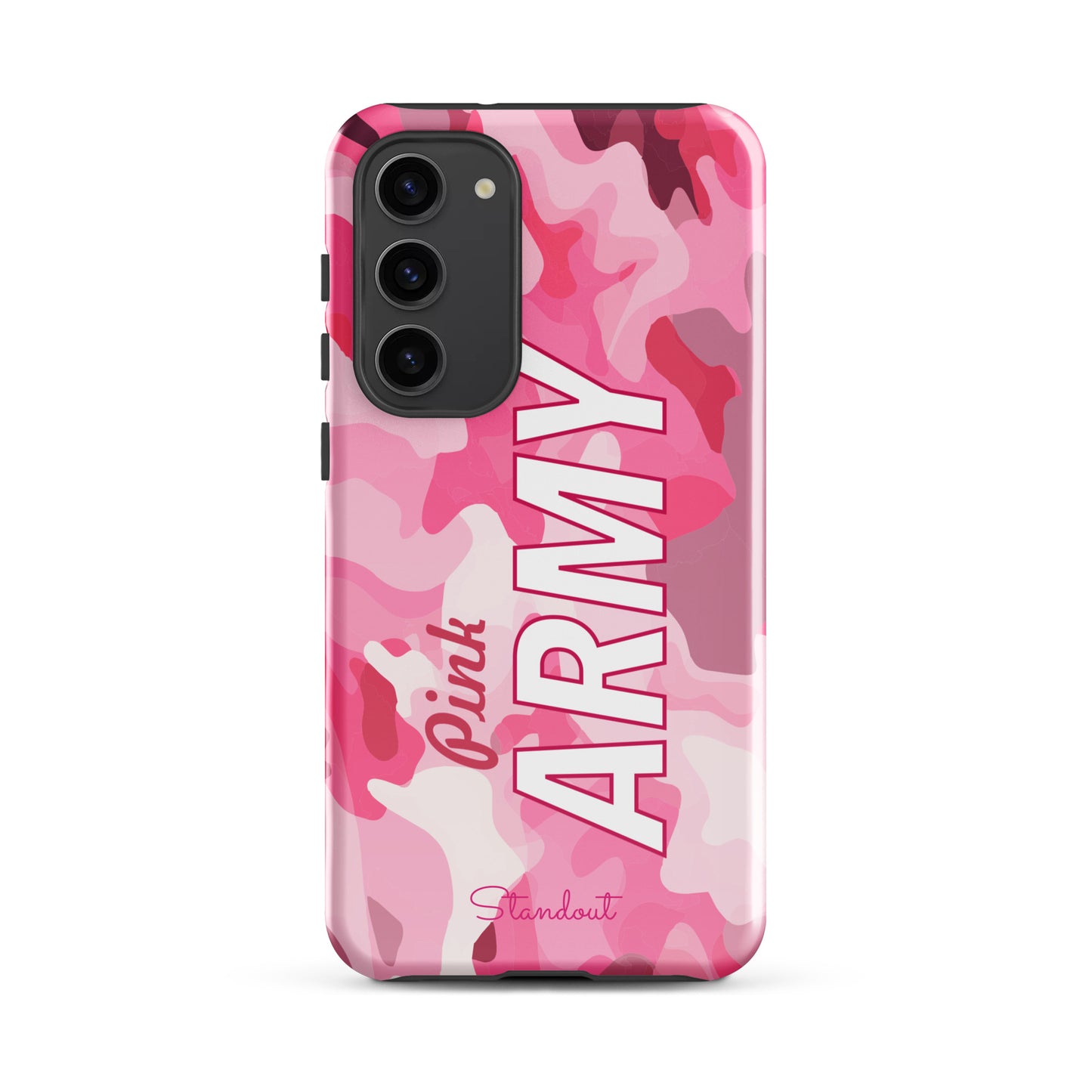 Pink Army Tough case for Samsung® TCS088