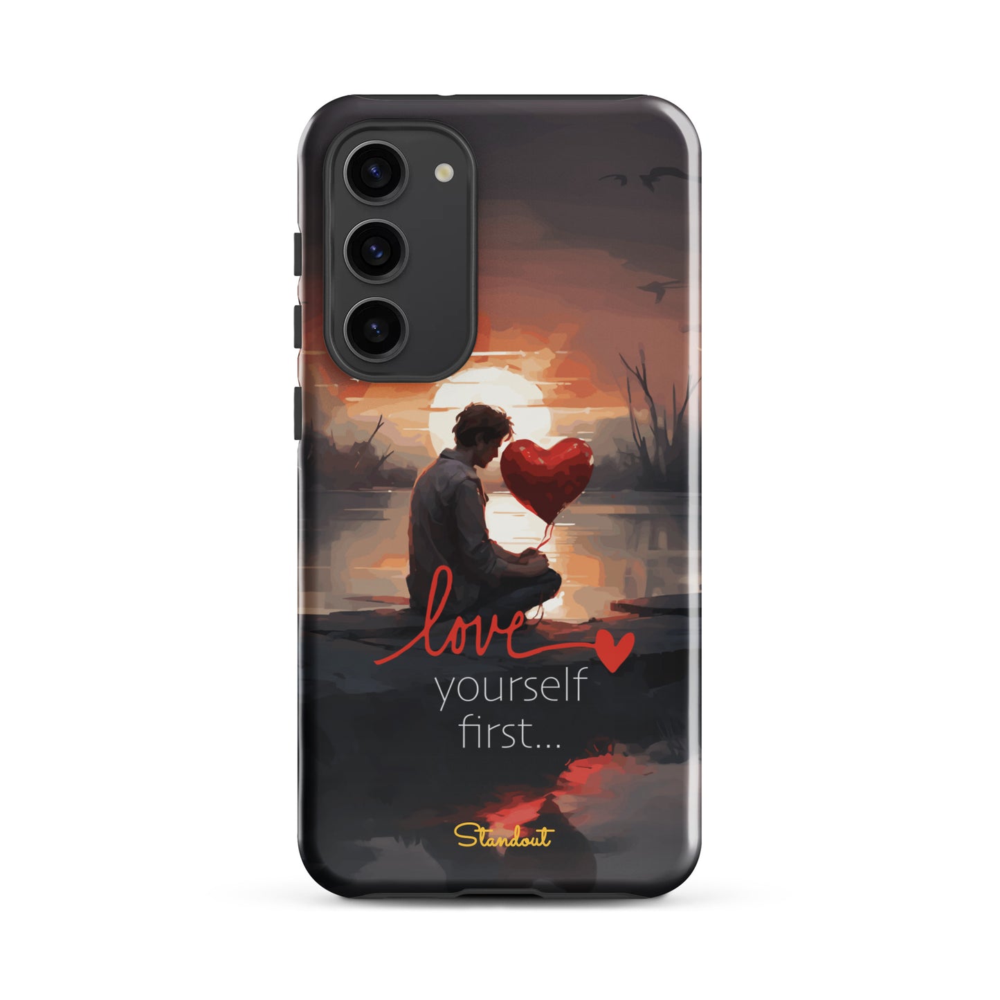 Love yourself Tough case for Samsung®