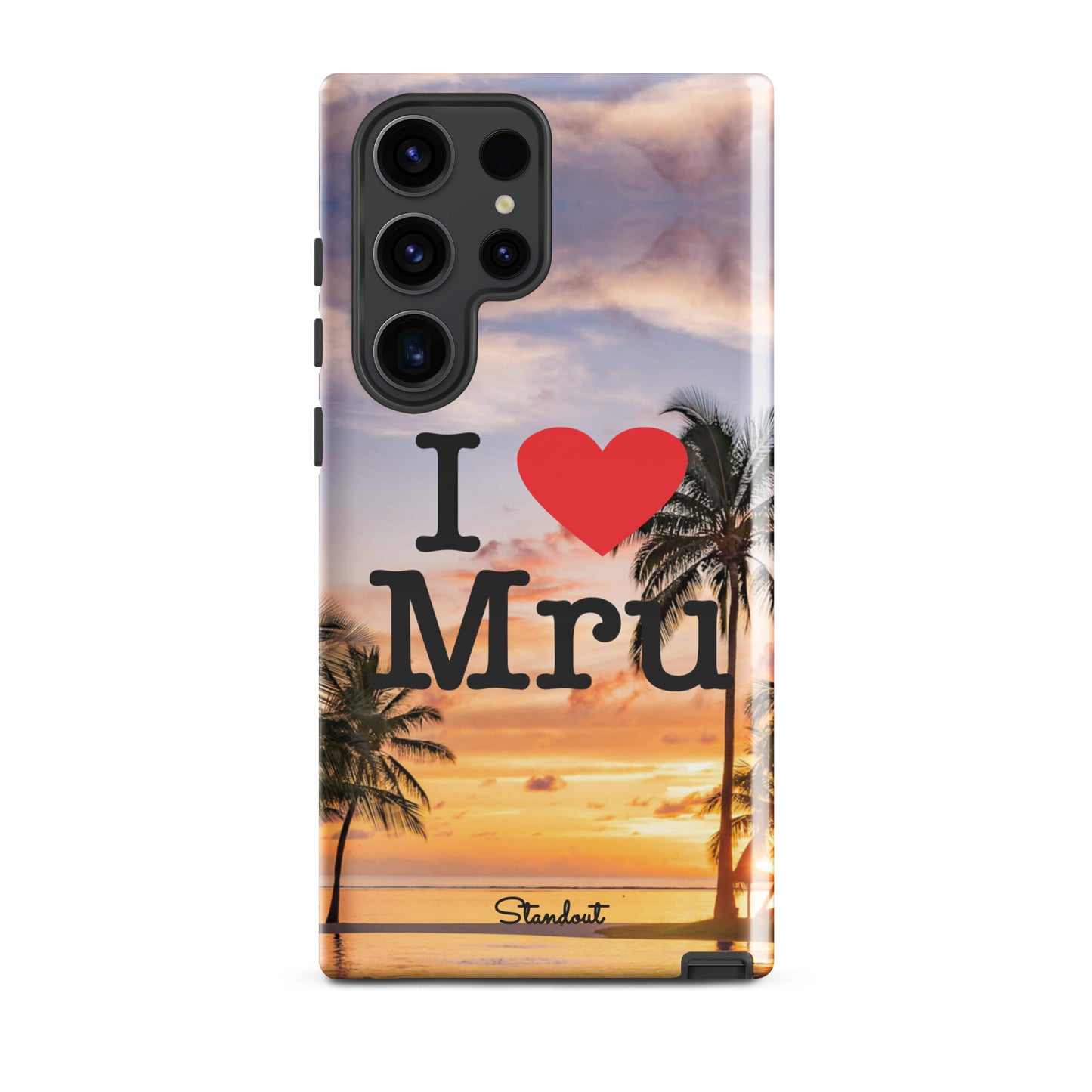 I love Mru SunsetTough case for Samsung®