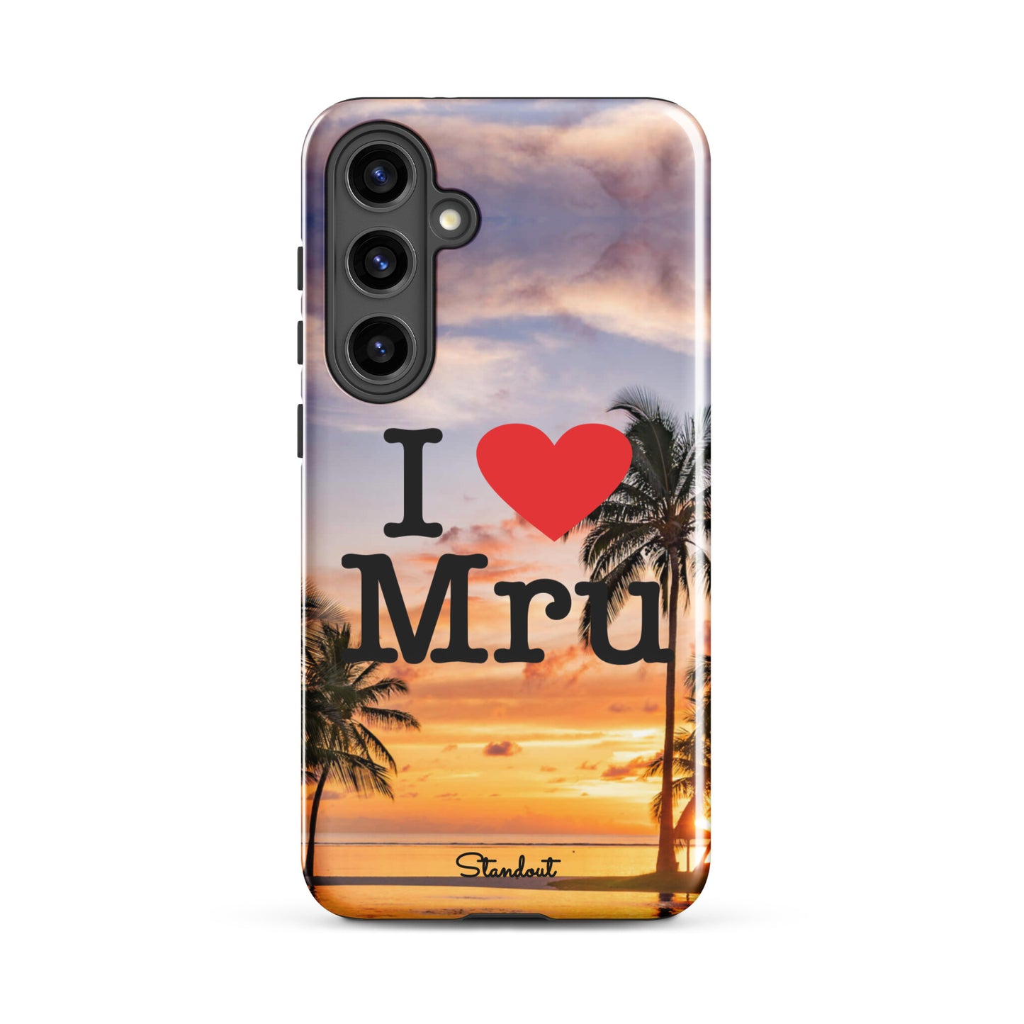 I love Mru SunsetTough case for Samsung®