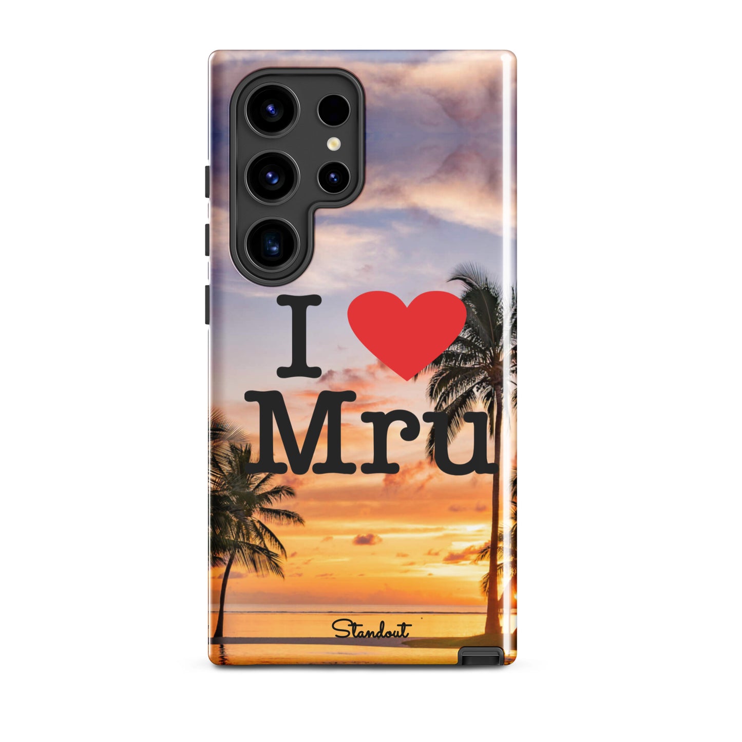 I love Mru SunsetTough case for Samsung®