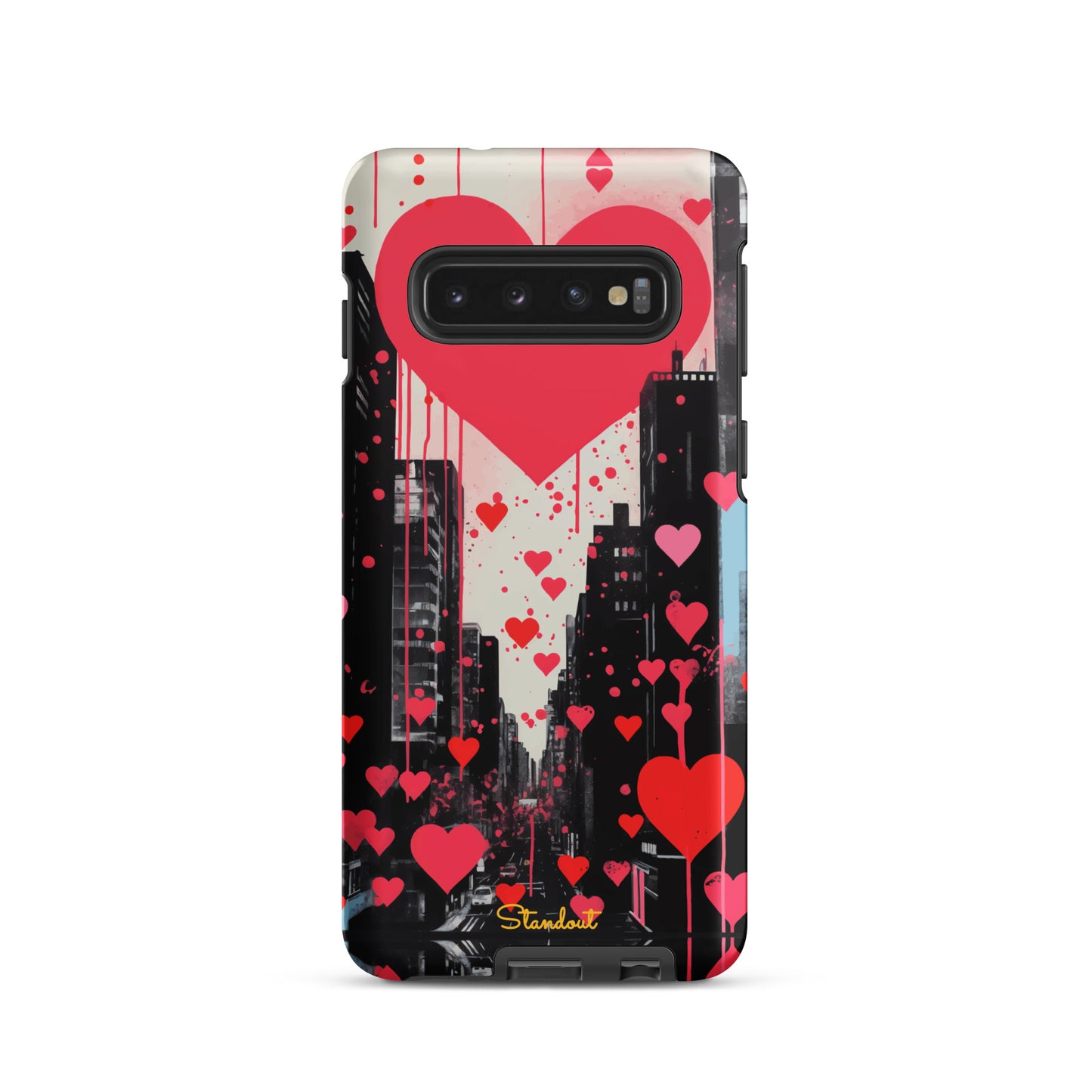 Hearts in the city  Tough case for Samsung®