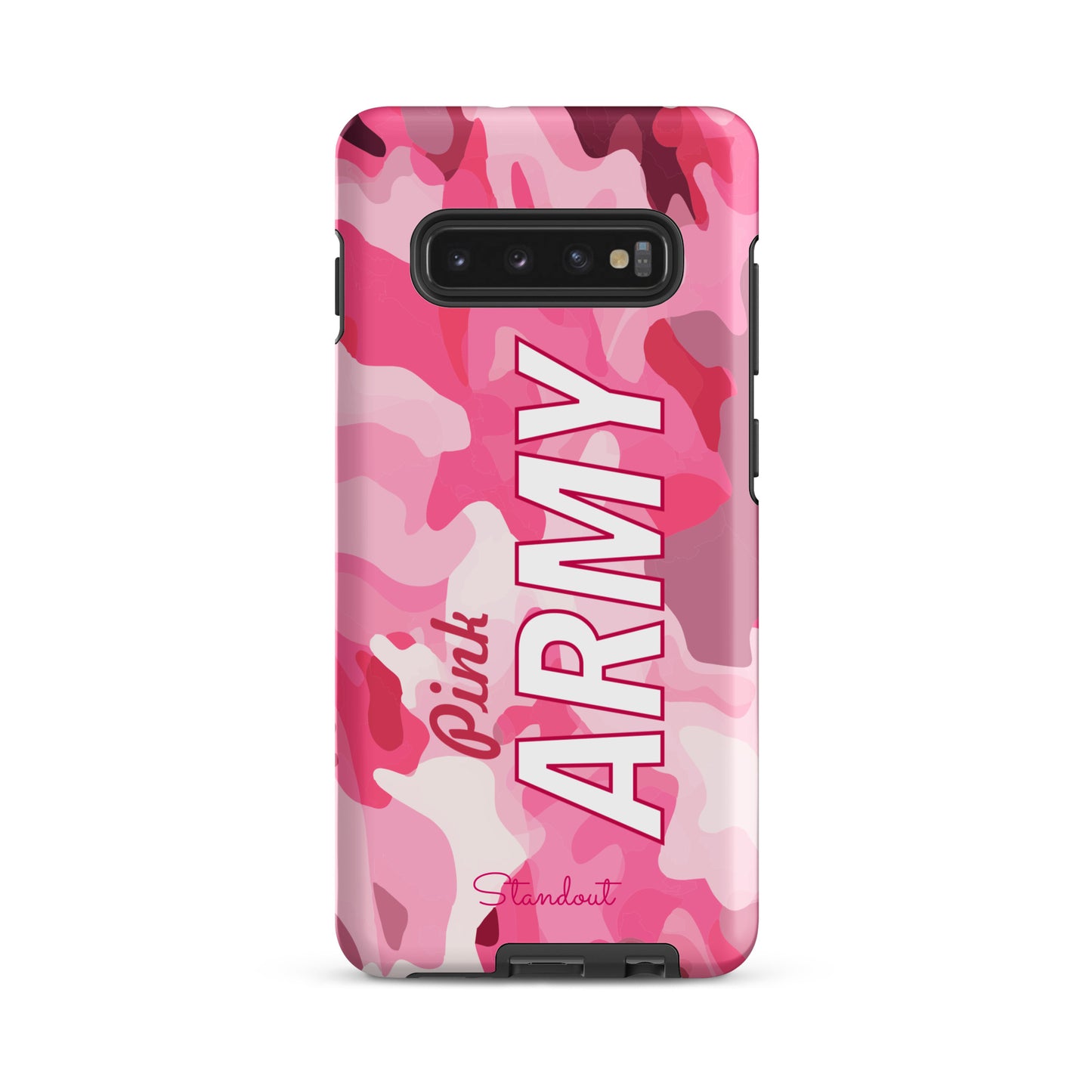 Pink Army Tough case for Samsung® TCS088