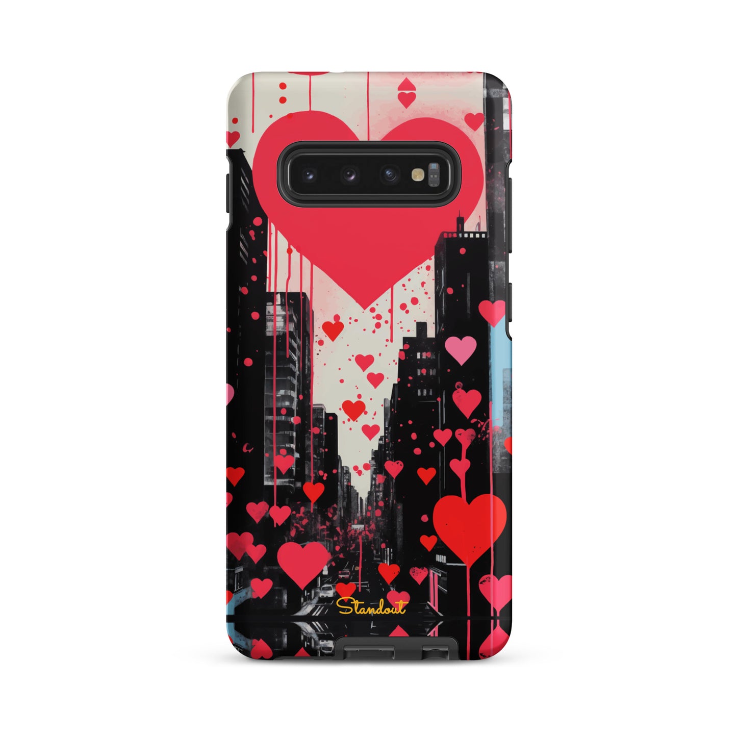 Hearts in the city  Tough case for Samsung®