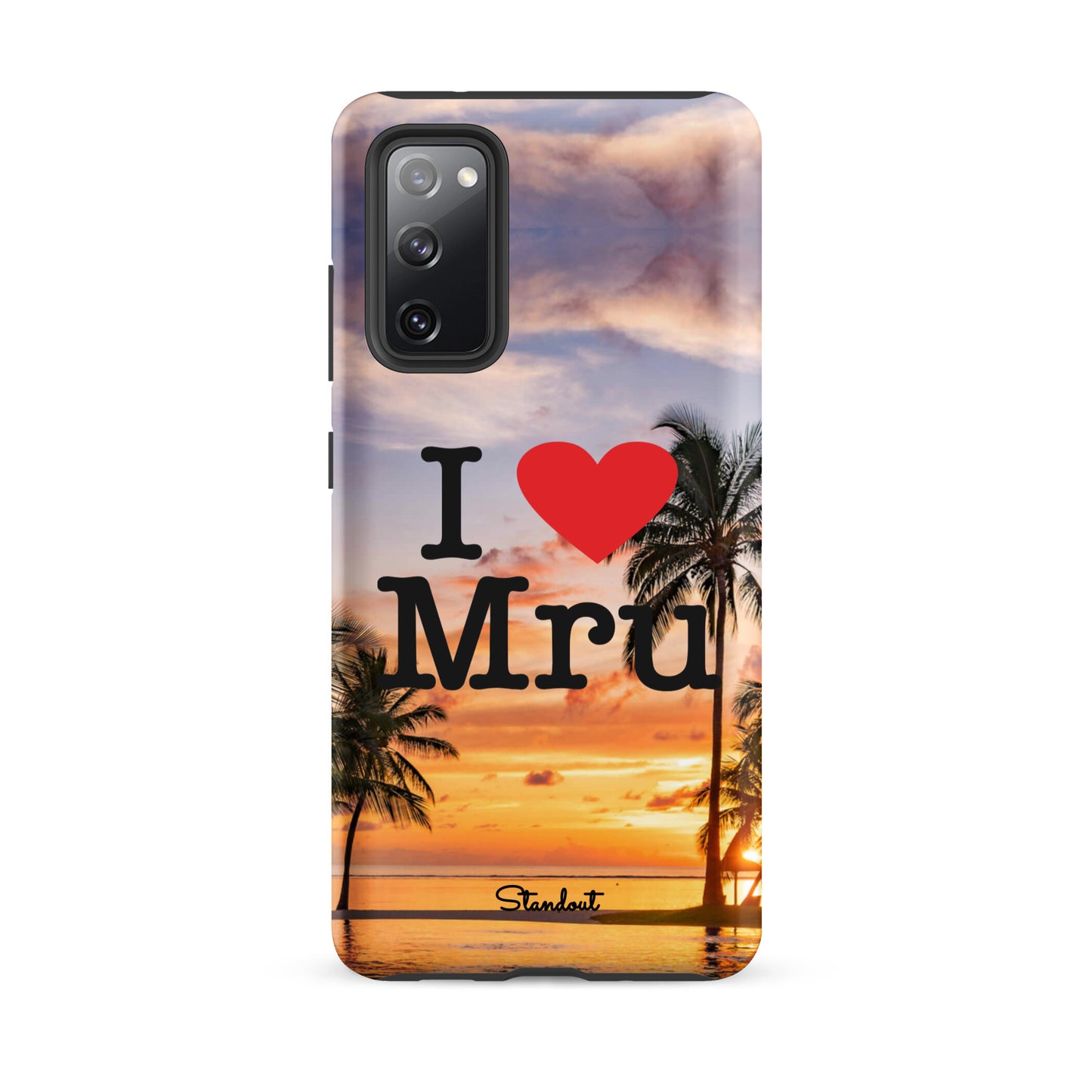 I love Mru SunsetTough case for Samsung®